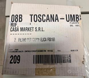 Kit 2 filtri per cappa Elica F00169