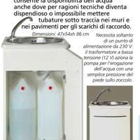 Lavello con pompa Bianco