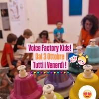 Laboratorio Musicale e di canto Voice Factory Kids