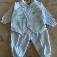 Completino 3 pezzi puro cotone