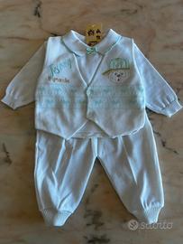 Completino 3 pezzi puro cotone
