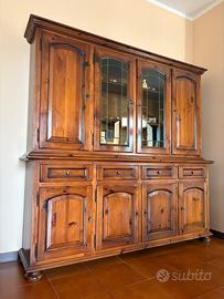 Credenza salotto legno massello