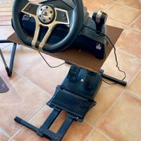 Volante Xtreme Hurricane PS4 / PS3 / PC + Pedalier