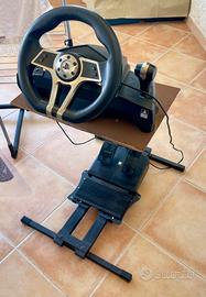 Volante Xtreme Hurricane PS4 / PS3 / PC + Pedalier