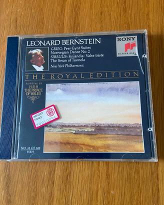 CD "Leonard Bernstein: Grieg & Sibelius" - The Roy