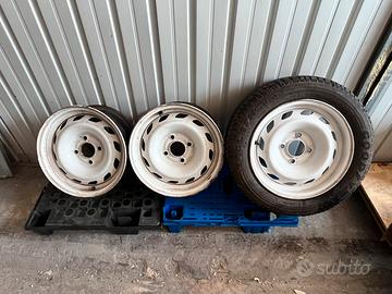 Cerchi+radiatore 106 rally 1.3