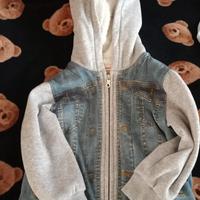 Felpa misto jeans Momunittu