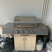 Barbecue perfect flame