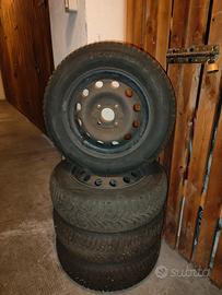 Cerchi in Ferro con Gomme invernali 175/70/14