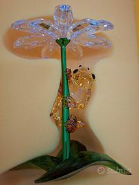 Swarovski 5670892 Idyllia Frogs and Flower ZYQ DD