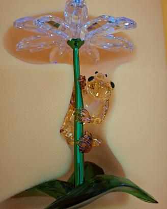 Swarovski 5670892 Idyllia Frogs and Flower ZYQ DD