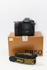 Nikon D850 scatti 339 garania residua amazapr 2027