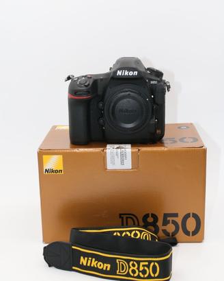 Nikon D850 scatti 339 garania residua amazapr 2027