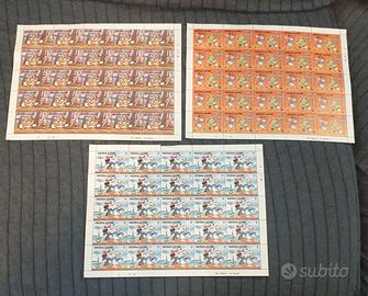 Francobolli Disney Paperino 50° Anniversario 1984