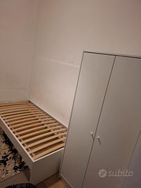 armadio+letto+materasso