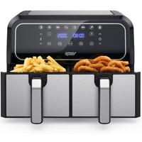 Friggitrice ad aria doppio cestello