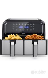 Friggitrice ad aria doppio cestello