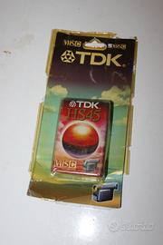 TDK HS 45 VHSC cassetta video vintage telecamera n