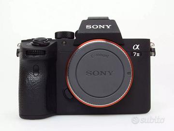 Corpo Sony A7 III - Condizioni pari al nuovo