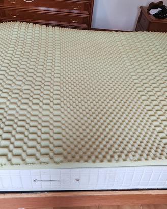 Topper letto matrimoniale Mentor Bio MED memory