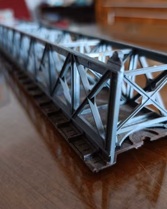 Faller 545 - Ponte Ferroviario HO / Truss Bridge