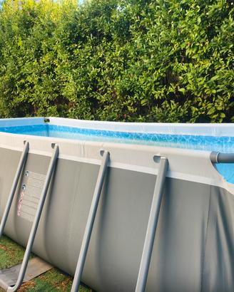 Piscina Bestway 244x488 x122 scaletta pompa 