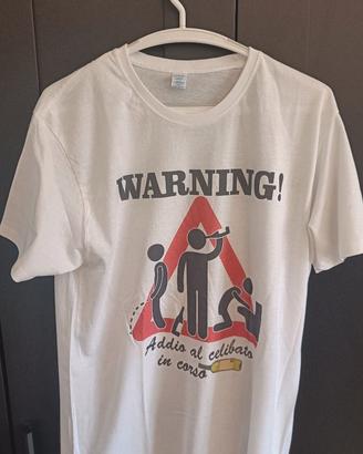 T-shirt addio al celibato