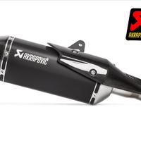 TERMINALE AKRAPOVIC TITANIO BLACK CARBONIO OMOLOGA