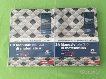 Manuale blu 2.0 di matematica 3A e 3B