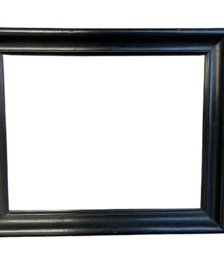 Cornice antica in legno ebanizzato