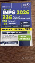 Concorso INPS 2026 Manuale Teoria e Quiz