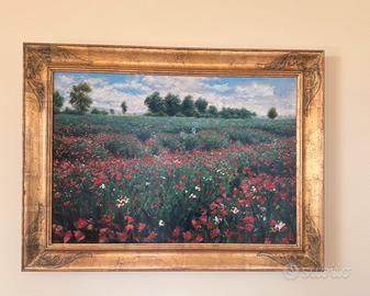 Falso d’autore Papaveri rossi Claude Monet