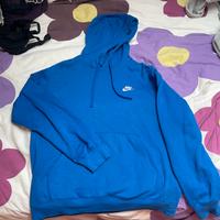 felpa nike blu