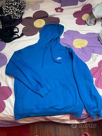 felpa nike blu