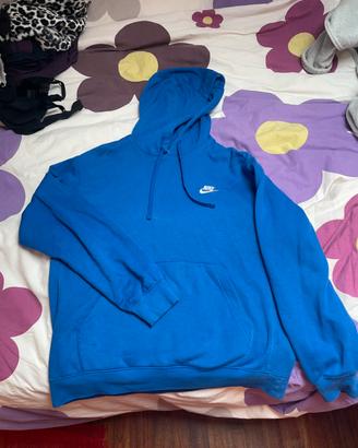 felpa nike blu