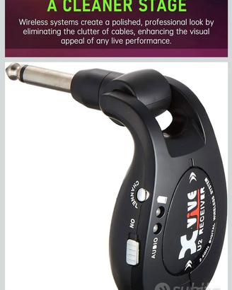 XVIVE U2 - Sistema Wireless Digitale per Chitarra