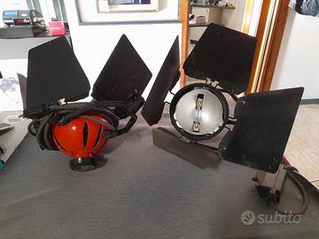 illuminatore tungsteno luce calda