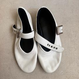 Ballerine in pelle