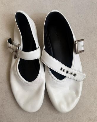 Ballerine in pelle