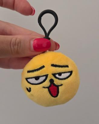 Portachiavi / Charm zaino Emoji Peluche Giallo