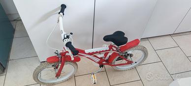 Bicicletta KINDER Ferrero 16'' - Rossa e Bianca