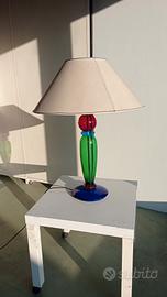 lampada da tavolo postmoderno anni 80/90