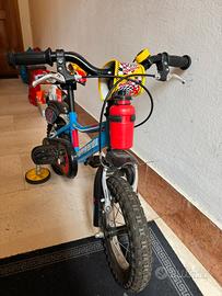 Bicicletta Lombardo Monopoli 12 con rotelle