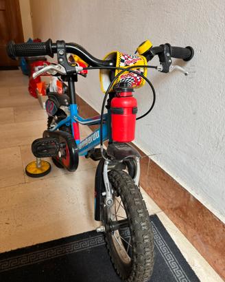Bicicletta Lombardo Monopoli 12 con rotelle