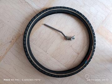 Copertone più cavalletto per bici mtb