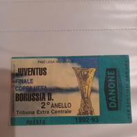 biglietto finale coppa uefa juventus borussia 1993