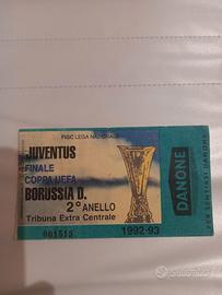 biglietto finale coppa uefa juventus borussia 1993