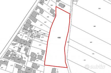 Appezzamento di terreno per attività agricole