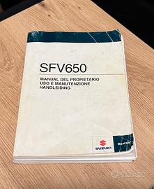 Manuale Suzuki Gladius SFV650