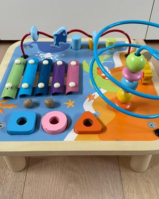 Gioco in legno multifunzione – Prima infanzia